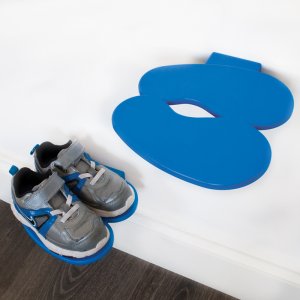 Креативная полка для обуви Footprint