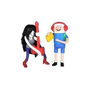 Фигурки Adventure Time Marceline and Finn 2в1 (6см)