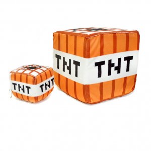 Подушка "Блок TNT" Minecraft 20х20 см