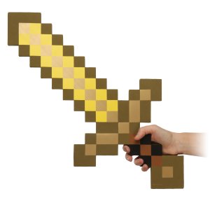 Золотой меч Minecraft