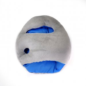 Подушка Страус mini синяя