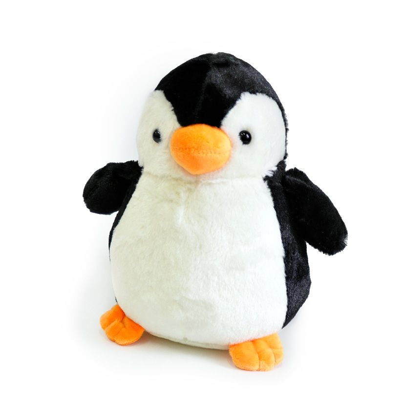 Мягкая игрушка "Пингвин" с оранжевыми лапками 28 см.