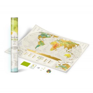 Скретч Карта Мира Travel Map Geography World