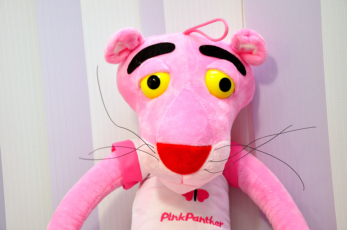 Мягкая игрушка Розовая пантера.