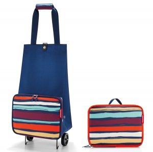 Сумка на колесиках Foldabletrolley artist stripes