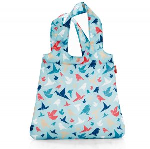 Сумка Mini maxi shopper origami blue