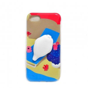 Чехол антистресс для iPhone 7 Seal on the beach