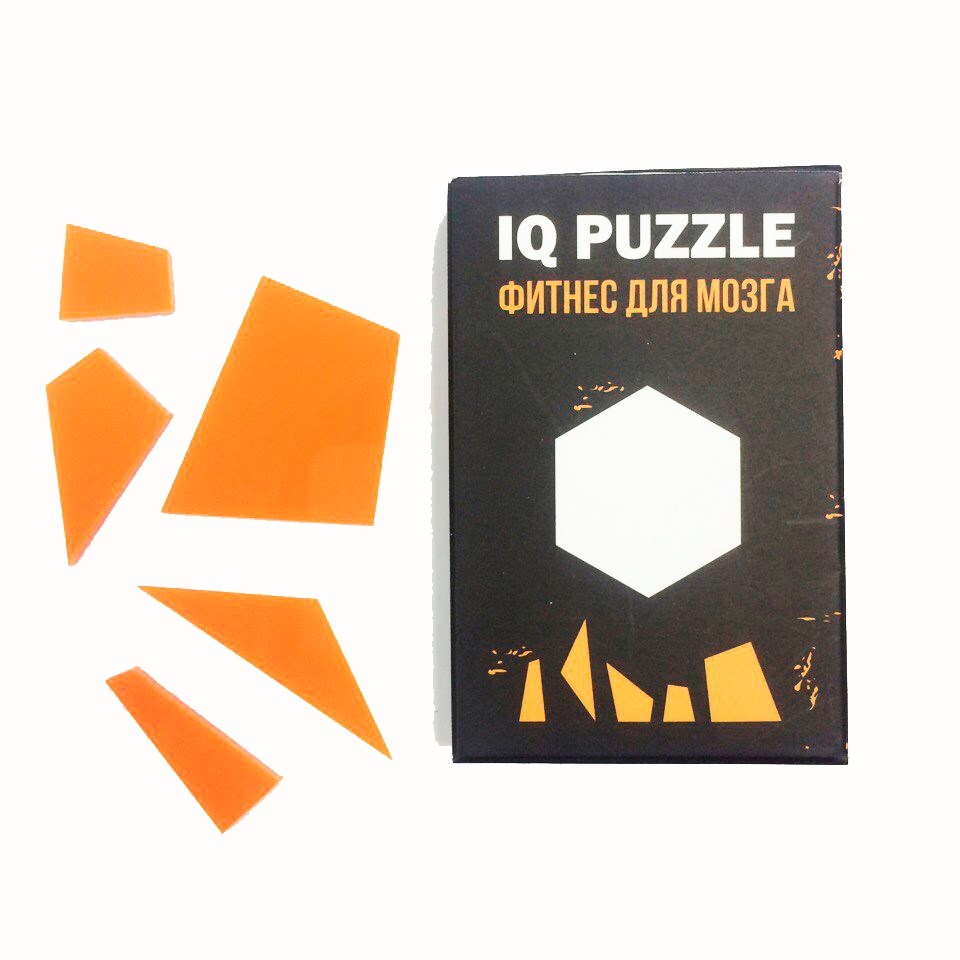 Фитнес для мозга Puzzle. IQ Puzzle фитнес для мозга шестиугольник.