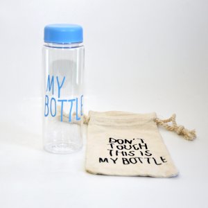 Бутылка для напитков "My Bottle" голубая (уцененный товар)