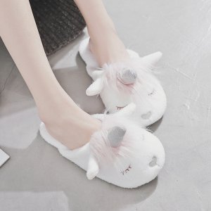 Тапочки "Единорожка" (40-41) pink