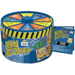 Bean Boozled Миньоны Jelly Belly в жестяной банке с диском 95 г